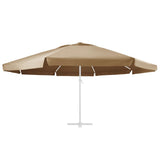 Vidaxl nadomestna krpa za parasol 600 cm taupe