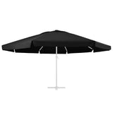 Vidaxl Ersatztuch für Parasol 600 cm schwarz