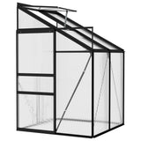 Vidaxl Greenhouse 2,59 m³ Aluminium anthracite -colored