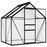 Vidaxl Gartengewächshaus 2,47 m³ Aluminium Anthrazit