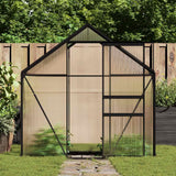 Vidaxl Gartengewächshaus 2,47 m³ Aluminium Anthrazit