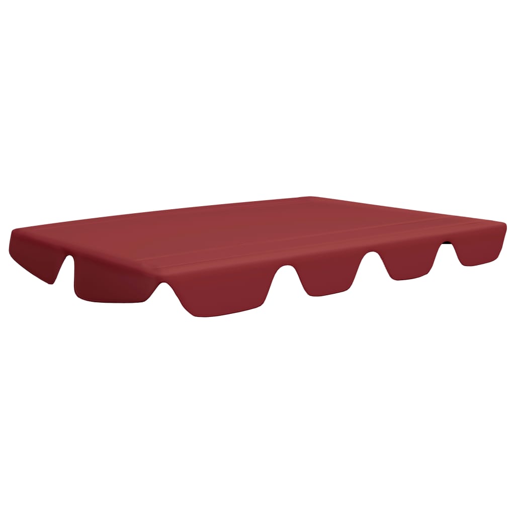 Vidaxl Slip de remplacement pour le banc de swing 188 168x145 110 cm Red