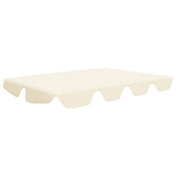 VIDAXL -Ersatzrutsche für Schwungbank 150 130 x 105 70 cm Creme Farbe