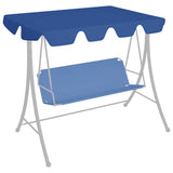 VIDAXL -Ersatzrutsch für Schwungbank 150 130 x 105 70 cm Blau