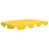 VidaXL replacement slip for swing bench 150 130x105 70 cm yellow