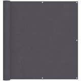 VIDAXL -Balkon -Bildschirm 120x300 cm Oxford Stoffanthrazit