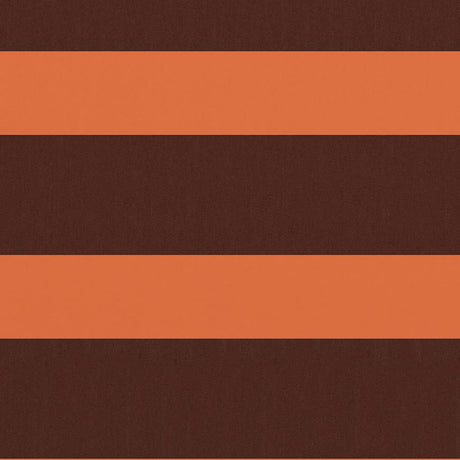 Vidaxl Balkon Bildschirm 75x300 cm Oxford Fabric Orange und Braun