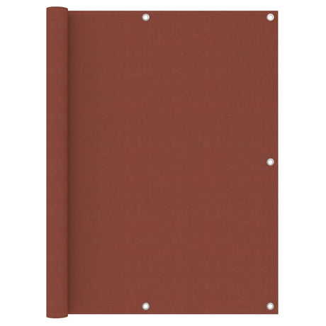 Vidaxl Balkon Bildschirm 120x300 cm Oxford Fabric Terrakotta