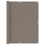 Vidaxl Balkon Bildschirm 120x300 cm Oxford Stofftaupe