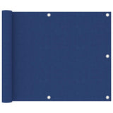 Vidaxl Balkon Bildschirm 75x400 cm Oxford Stoff blau