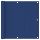 Vidaxl Balkon Bildschirm 90x300 cm Oxford Stoff blau