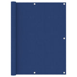 Vidaxl Balkon Bildschirm 120x300 cm Oxford Stoff blau