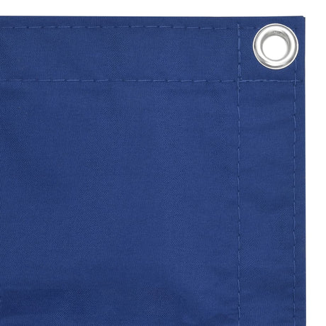 Vidaxl Balkon Bildschirm 120x600 cm Oxford Stoff blau