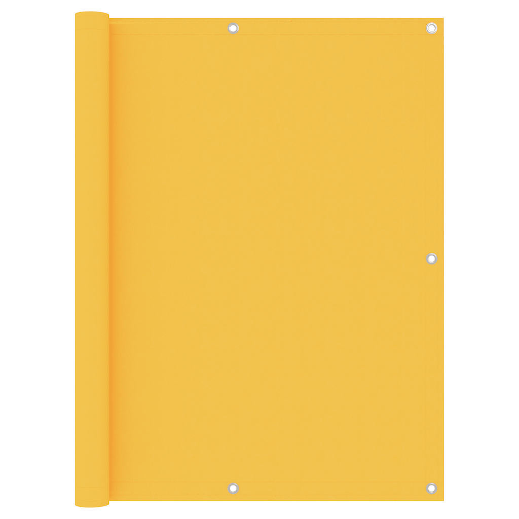 Vidaxl Balkon Bildschirm 120x300 cm Oxford Stoff gelb