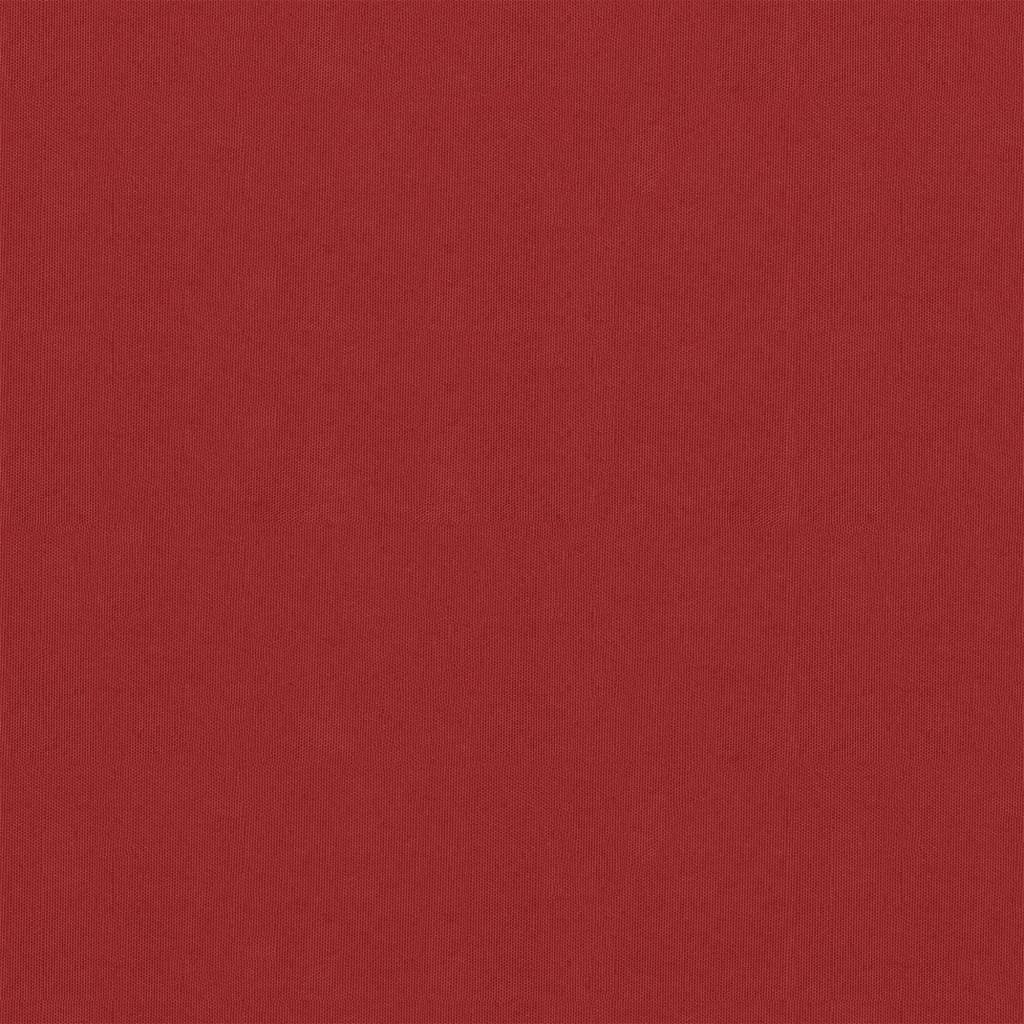 Vidaxl Balkon Bildschirm 75x500 cm Oxford Stoff rot
