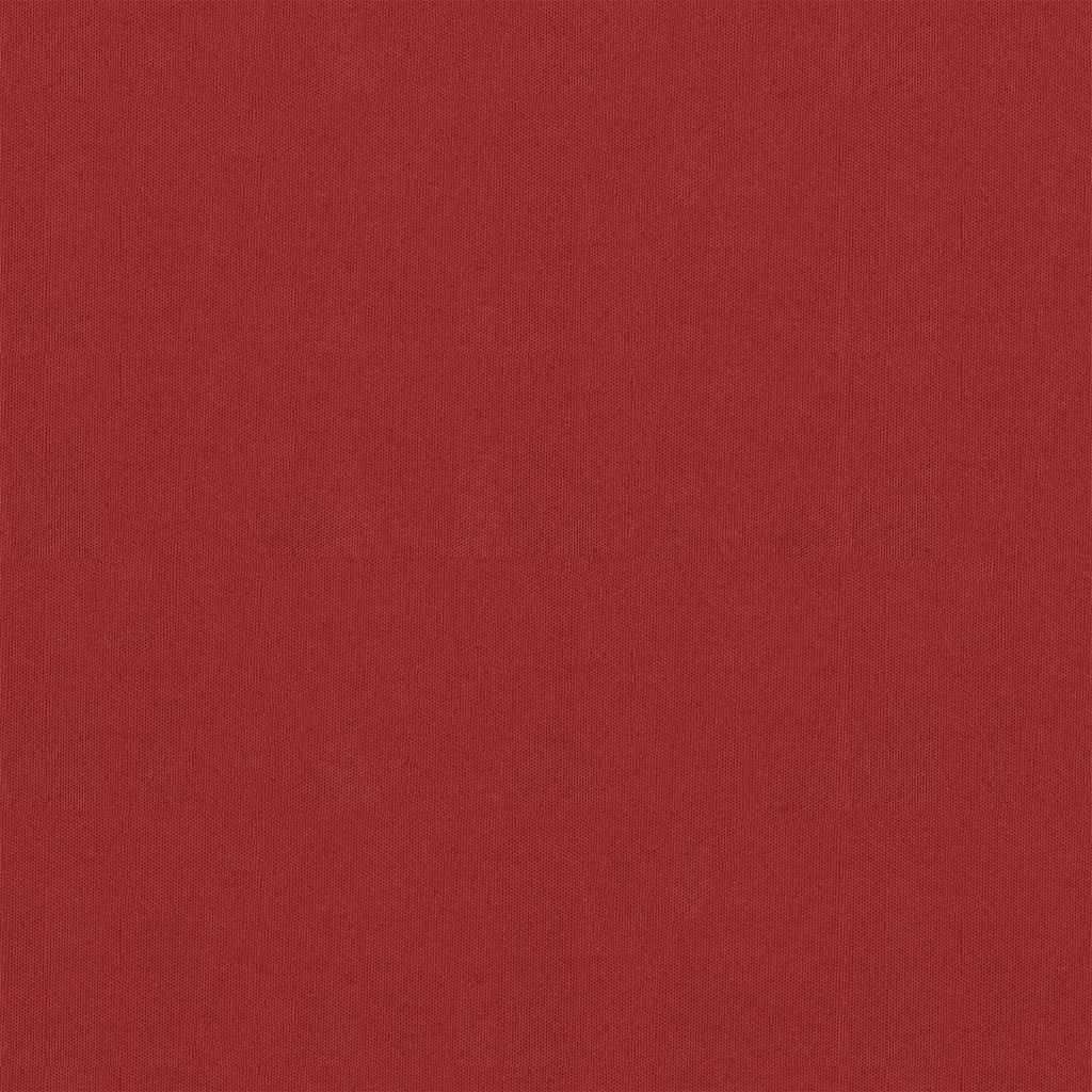 Vidaxl Balkon Bildschirm 90x500 cm Oxford Stoff rot