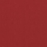 Vidaxl Balkon Bildschirm 120x500 cm Oxford Stoff rot