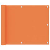 Vidaxl Balkon Bildschirm 75x300 cm Oxford Fabric Orange