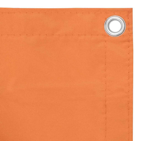 Vidaxl Balkon Bildschirm 75x300 cm Oxford Fabric Orange