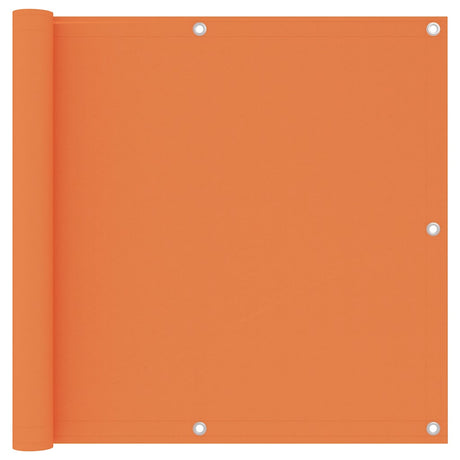 Vidaxl Balkon Bildschirm 90x300 cm Oxford Fabric Orange