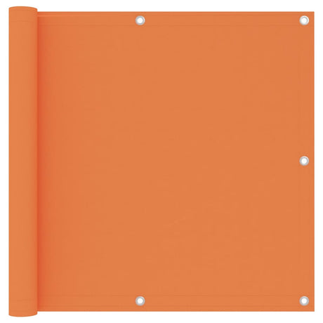 Vidaxl Balkon Bildschirm 90 x 500 cm Oxford Fabric Orange