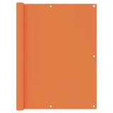 Vidaxl Balkon Bildschirm 120x300 cm Oxford Fabric Orange