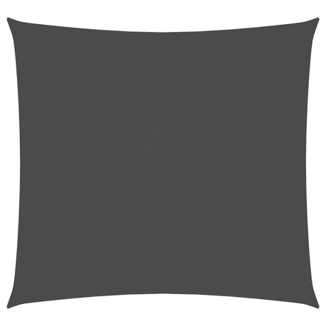 VIDAXL SUNSHADE Square 2,5 x 2,5 M Oxford Stoffanthrazit -gelöscht