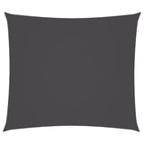 Vidaxl Sunshade Rectangular 2x2,5 M Oxford Fabric Anthracite -farget