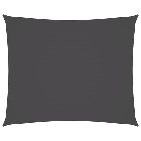 VIDAXL Sunshade Rechteckige 2x3 M Oxford -Stoffanthrazit -geläutet
