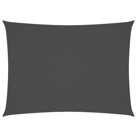 VIDAXL Sunshade Rechteck 2x3,5 M Oxford -Stoff -Anthrazit -geläutet