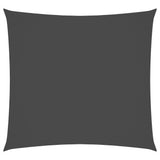 Vidaxl Sonnenschatten rechteckig 2,5 x 3 M. Oxford Stoffanthrazit -geläutet