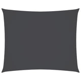 VIDAXL Sunshade Rechteck 3,5 x 4,5 M Oxford Stoffanthrazit -geläutet