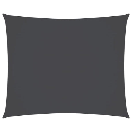 VIDAXL Sunshade Rechteck 3,5 x 4,5 M Oxford Stoffanthrazit -geläutet