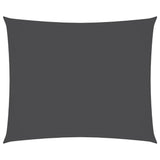 Vidaxl Sunshade Rectangular 4x5 M Oxford Stoff Anthracite -farget