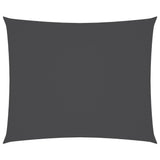 Vidaxl Sonnenschatten Rechteckig 5x6 M Oxford Stoffanthrazit -gelenkt