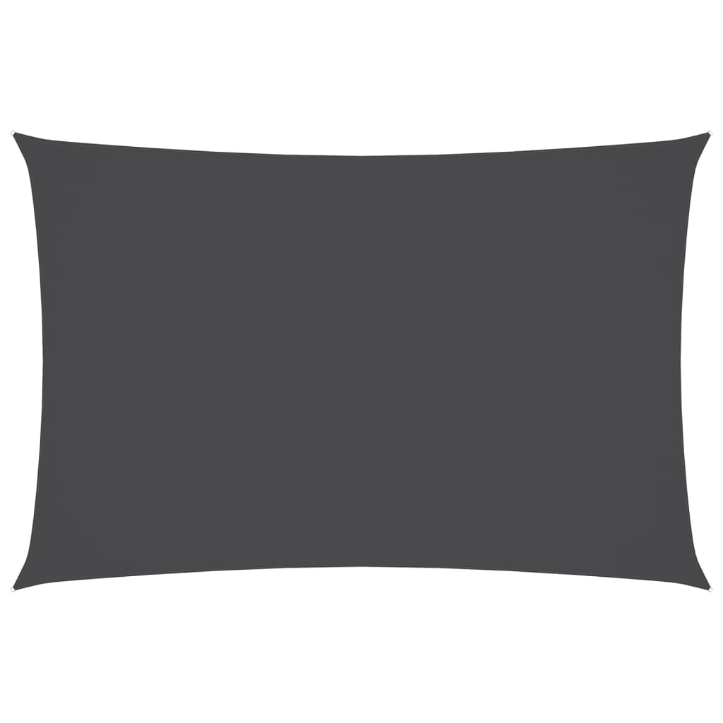 Vidaxl Sunshade rectangulaire 5x7 m oxford tissu anthracite -colored