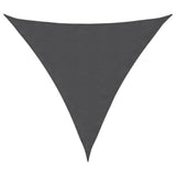 Vidaxl Sunshade Triangular 3x3x3 M Oxford Stoff Anthracite -farget