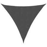 Vidaxl Sunshade Triangular 3x3x3 M Oxford Stoffanthrazit -gelöscht
