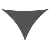 Vidaxl Sunshade Triangular 3x4x5 M Oxford Stoffanthrazit -gelöscht