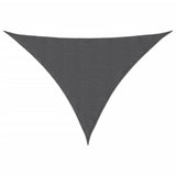 Vidaxl Sunchade Triangular 3,5x3,5x4,9 M Oxford Stoff -Anthrazitfarbe