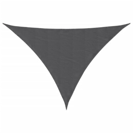 Vidaxl Sunchade Triangular 3,5x3,5x4,9 M Oxford Stoff -Anthrazitfarbe