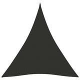 Vidaxl Sunshade Triangular 4x5x5 M Oxford Stoffanthrazit -gelöscht