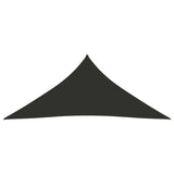 Vidaxl Sunshade Triangular 4x5x5 M Oxford Fabric Anthracite -farget