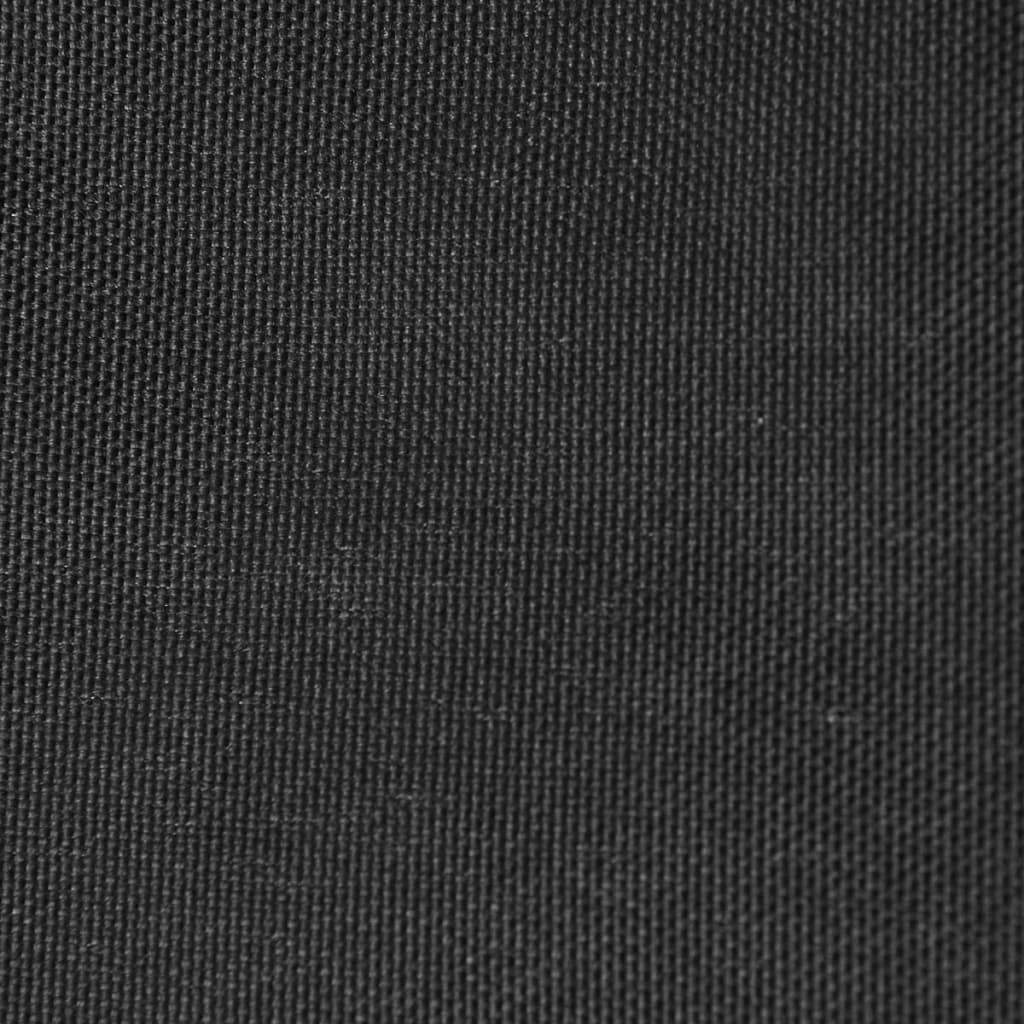 Vidaxl Sunshade Triangular 5x6x6 M Oxford Fabric Anthracite -farget