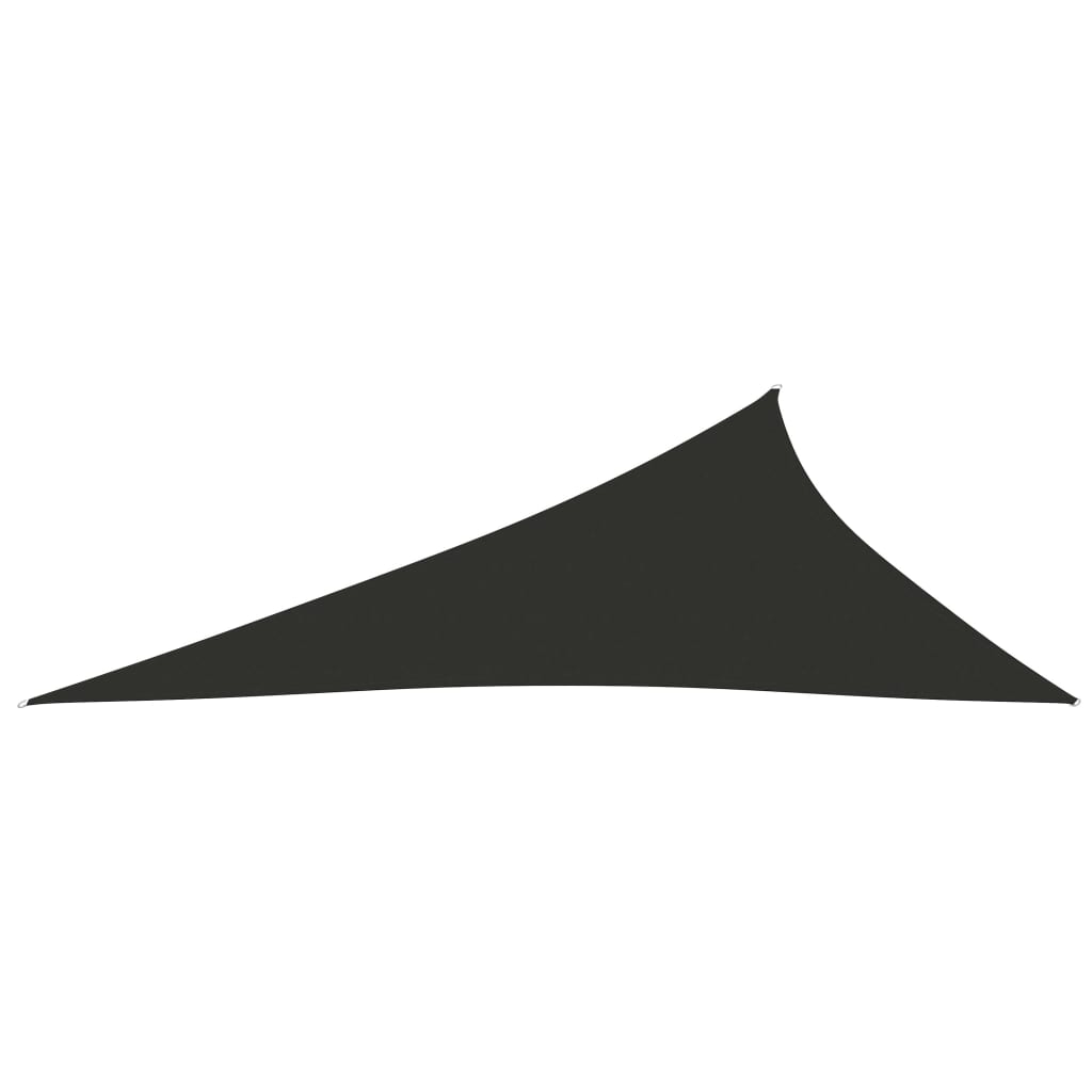 Vidaxl Sunshade Triangular 4x5x6,4 M Oxford Stoffanthrazit -Gelenkt