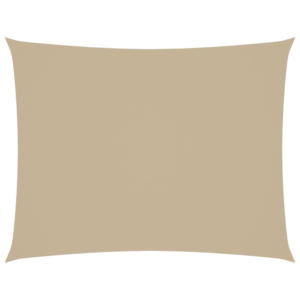 Vidaxl Sunshade Rectangular 2x3,5 M Oxford Fabric Beige