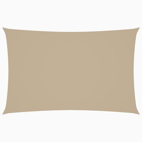 VIDAXL SUNSHADE Rechteckige 2x4,5 M Oxford Stoff Beige