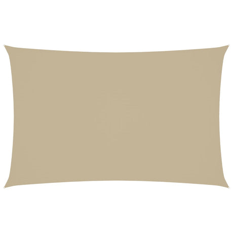 VIDAXL Sunshade Rechteck 2x5 M Oxford Stoff Beige