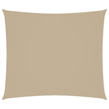 VIDAXL Sunshade Rechteck 2,5 x 3 M. Oxford Stoff Beige