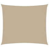 Vidaxl Sunshade Rectangular 2.5x3 m Oxford Fabric beige